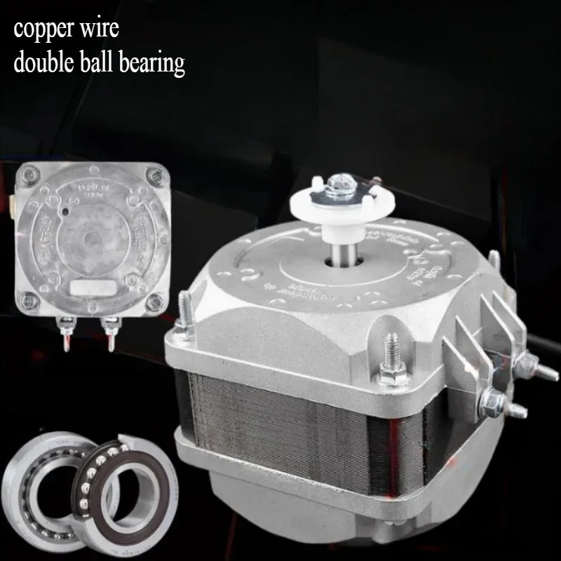 1PC 35/40/60/75W Refrigerator Condenser Cooling Fan Motor Ball Bearing Freezer Condenser Shaded Pole Asynchronous Motor
1PC 35/40/60/75W Refrigerator Condenser Cooling Fan Motor Ball Bearing Freezer Condenser Shaded Pole Asynchronous Motor