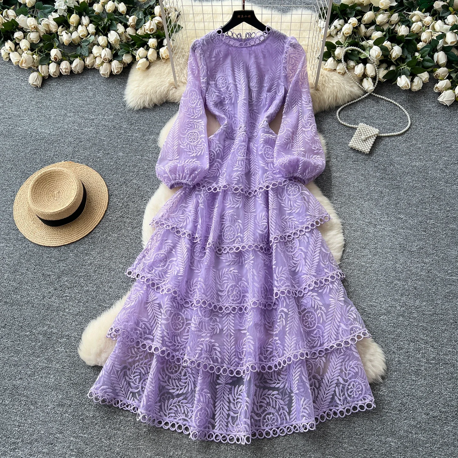 Элегантное многоуровневое тонкое вечернее клубное винтажное платье с вышивкой, корейская модная женская одежда
Элегантное многоуровневое тонкое вечернее клубное винтажное платье с вышивкой, корейская модная женская одежда