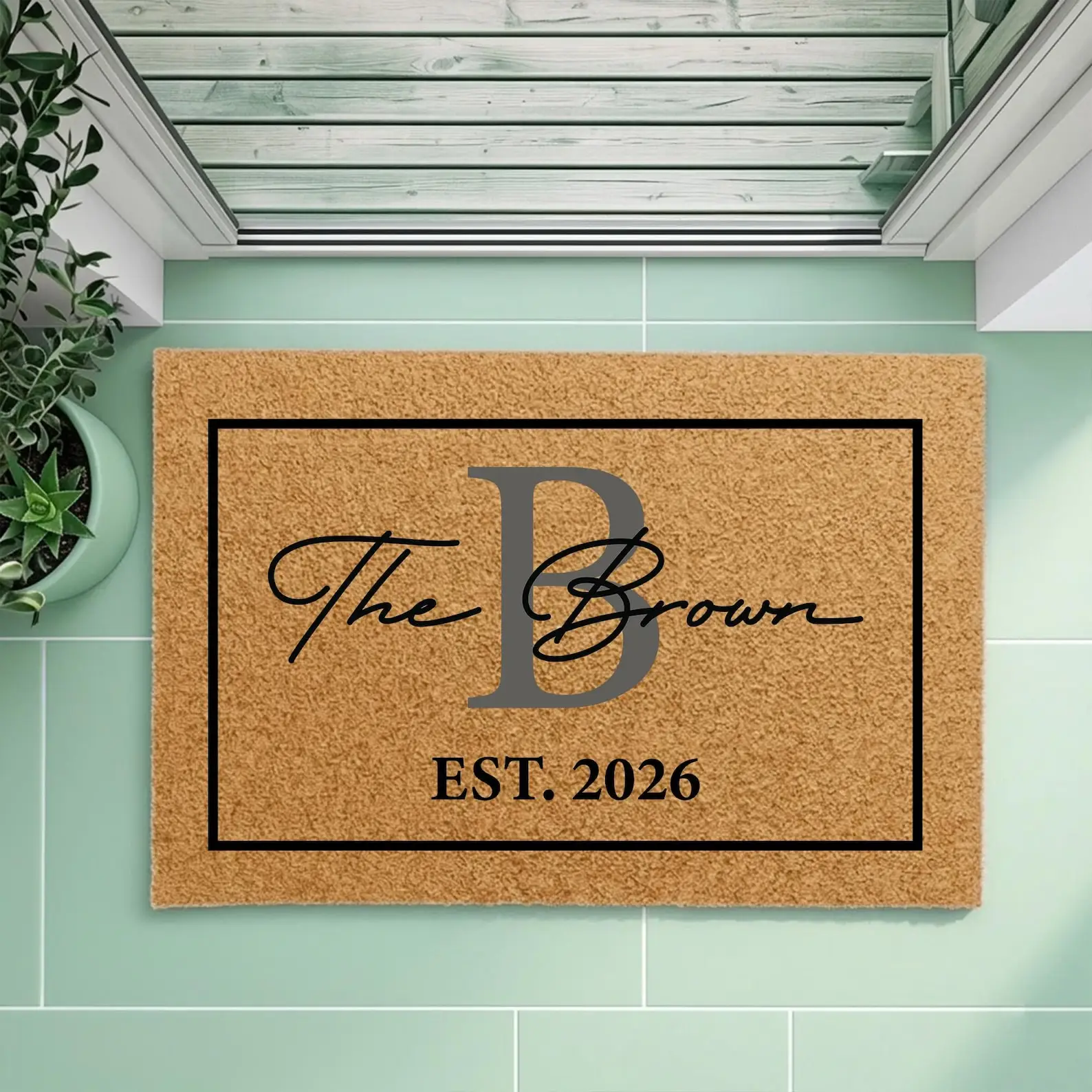 Home Welcome Mat Custom Coir Doormat Personalized Family Name Design Welcome Mat Entryway Home Decor family Housewaring Gifts
Home Welcome Mat Custom Coir Doormat Personalized Family Name Design Welcome Mat Entryway Home Decor family Housewaring Gifts