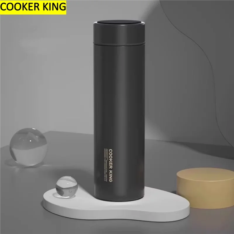 COOKER KING 480ml Thermal Insulated Vacuum Insulation Stainless Steel Bottle Travel Mug Reusable Coffee Cups for Hot Cold Drinks
COOKER KING 480ml Thermal Insulated Vacuum Insulation Stainless Steel Bottle Travel Mug Reusable Coffee Cups for Hot Cold Drinks