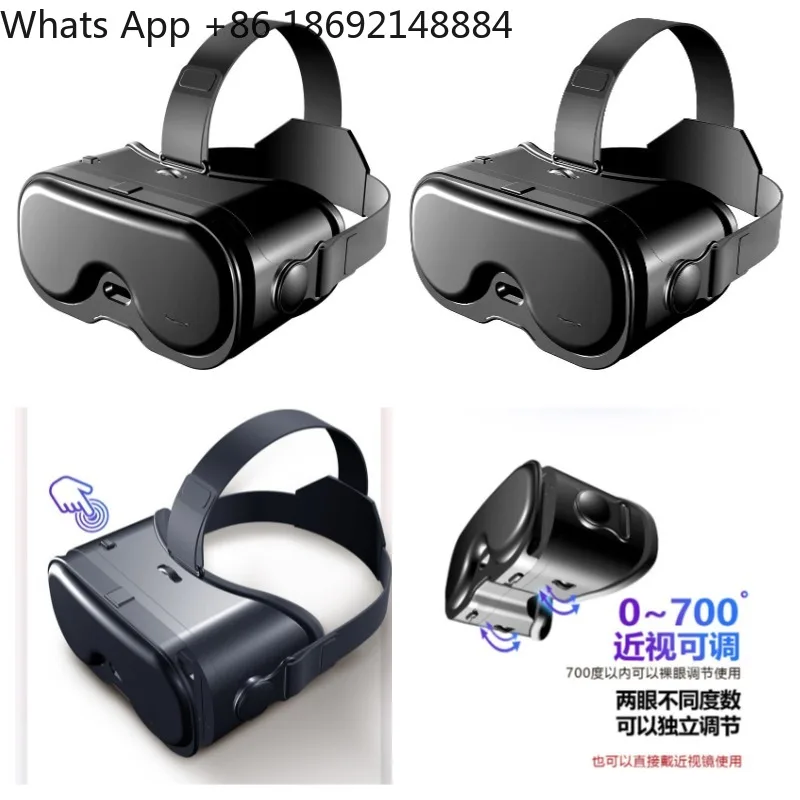 Q8 VR Glasses All-in-One Machine for Virtual Reality 3D Panoramic Gaming and Mobile Phone AR
Q8 VR Glasses All-in-One Machine for Virtual Reality 3D Panoramic Gaming and Mobile Phone AR