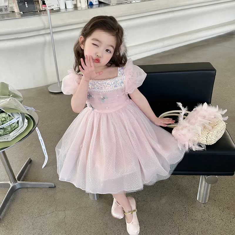 Summer Dress for Girls Baby Casual Dress Girl Princess Birthday Party Vestidos Costume Girls Evening Dresses Mesh Girl Clothes
Summer Dress for Girls Baby Casual Dress Girl Princess Birthday Party Vestidos Costume Girls Evening Dresses Mesh Girl Clothes