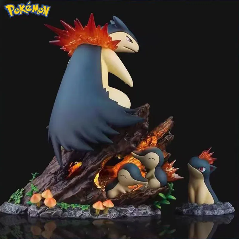 Pokemon Anime Figure - 13cm Cyndaquil Evolution Group Typhlosion PVC Model Statue Desk Decor Collectible Toys
Pokemon Anime Figure - 13cm Cyndaquil Evolution Group Typhlosion PVC Model Statue Desk Decor Collectible Toys