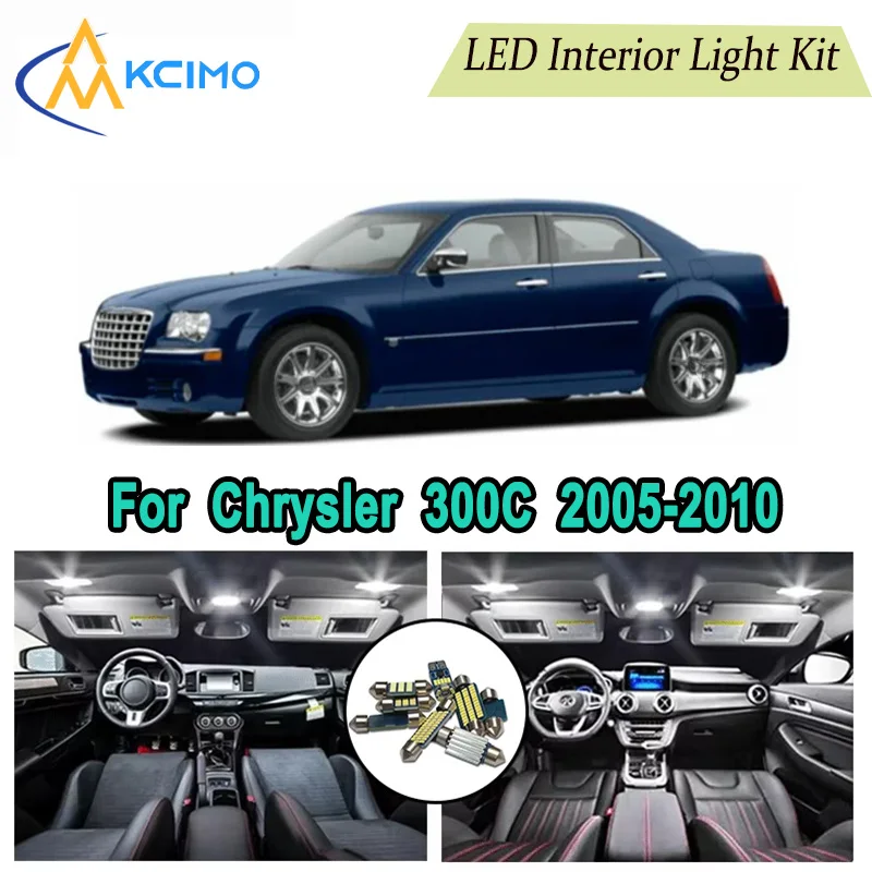Canbus LED Kit Interior Light Bulbs For Chrysler 300C 2005-2010,Door Lights Super Bright Light Set Easy Install
Canbus LED Kit Interior Light Bulbs For Chrysler 300C 2005-2010,Door Lights Super Bright Light Set Easy Install