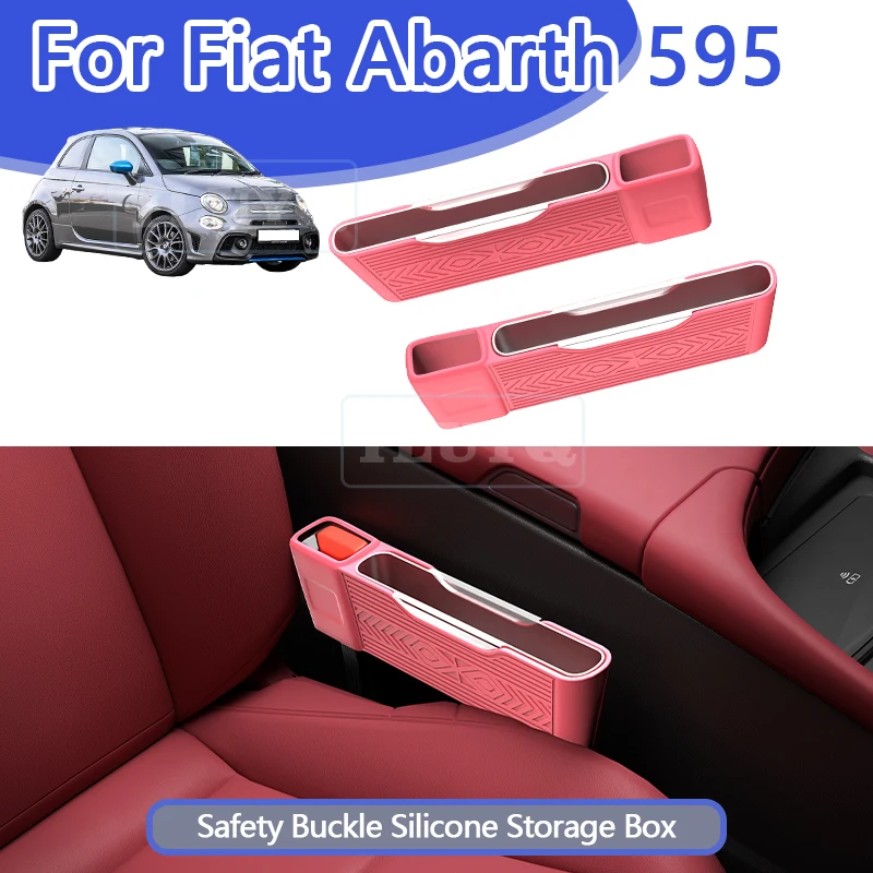 For Fiat Abarth 595 Car seat side storage pocket in-car storage seat silicone ABS gap storage box Seat Gap Filler Car interior
For Fiat Abarth 595 Car seat side storage pocket in-car storage seat silicone ABS gap storage box Seat Gap Filler Car interior