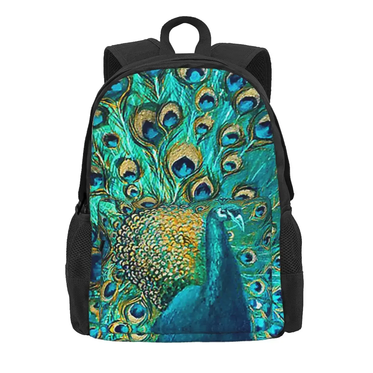 Peacock Feathers Backpack Daypack Large Capacity Kids BookBag School Bag Shoulder Bags for Men Women
Peacock Feathers Backpack Daypack Large Capacity Kids BookBag School Bag Shoulder Bags for Men Women