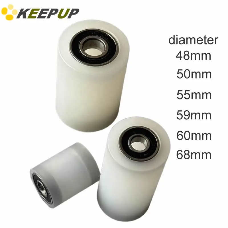 Diameter 48mm 50mm 55mm 59mm 60mm 68mLightweight Nylon Pulley with No Motor Bearing Compact Design for Space Saving Applications
Diameter 48mm 50mm 55mm 59mm 60mm 68mLightweight Nylon Pulley with No Motor Bearing Compact Design for Space Saving Applications