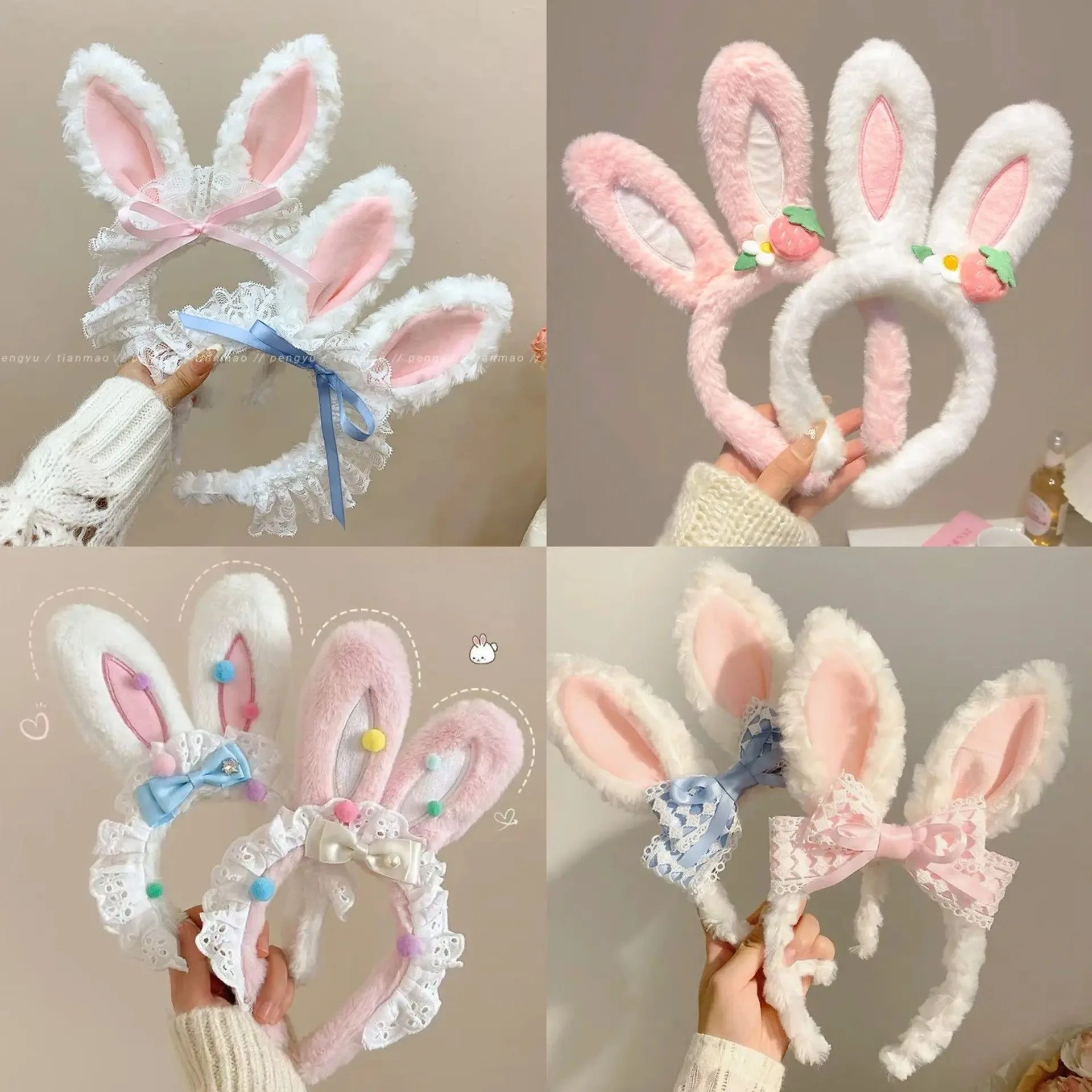 Праздничный аксессуар: очаровательный плюшевый ободок для волос, пасхальный обруч, игривый головной убор в стиле Лолита для косплея, для шоу и пасхальных праздников
Праздничный аксессуар: очаровательный плюшевый ободок для волос, пасхальный обруч, игривый головной убор в стиле Лолита для косплея, для шоу и пасхальных праздников