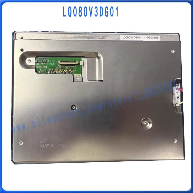 8,0-дюймовый ЖК-дисплей LQ080V3DG01, модуль экрана 640*480
8,0-дюймовый ЖК-дисплей LQ080V3DG01, модуль экрана 640*480