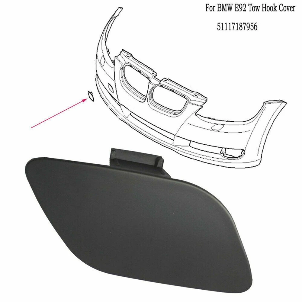 for BMW E92 E93 3-Series Front Bumper Tow Hook Cover Black 328i 328xi 335i 51117187956 1pcs
for BMW E92 E93 3-Series Front Bumper Tow Hook Cover Black 328i 328xi 335i 51117187956 1pcs