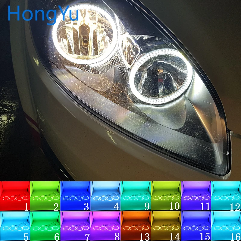 Новейшая фара, многоцветная RGB светодиодная кольцевая лампа «ангельские глазки», DRL, радиочастотный пульт дистанционного управления для Fiat Linea 2007-2015, аксессуары
Новейшая фара, многоцветная RGB светодиодная кольцевая лампа «ангельские глазки», DRL, радиочастотный пульт дистанционного управления для Fiat Linea 2007-2015, аксессуары