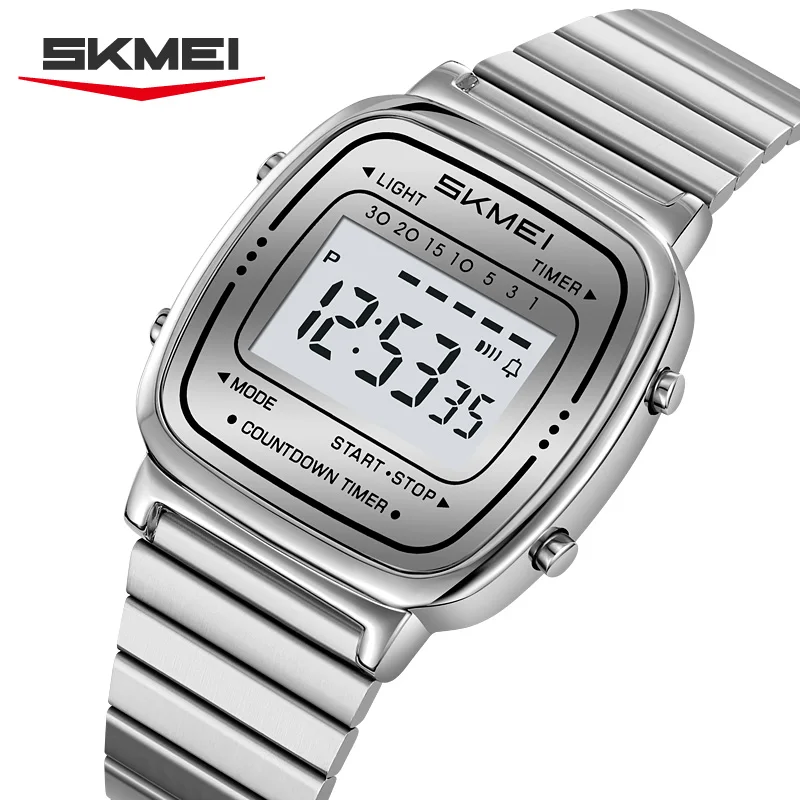 SKMEI 2623 New Sport Men Women Waterproof Steel Strip Electronic Chronograph Watch Luxury Electronic Digital Watch reloj hombre
SKMEI 2623 New Sport Men Women Waterproof Steel Strip Electronic Chronograph Watch Luxury Electronic Digital Watch reloj hombre