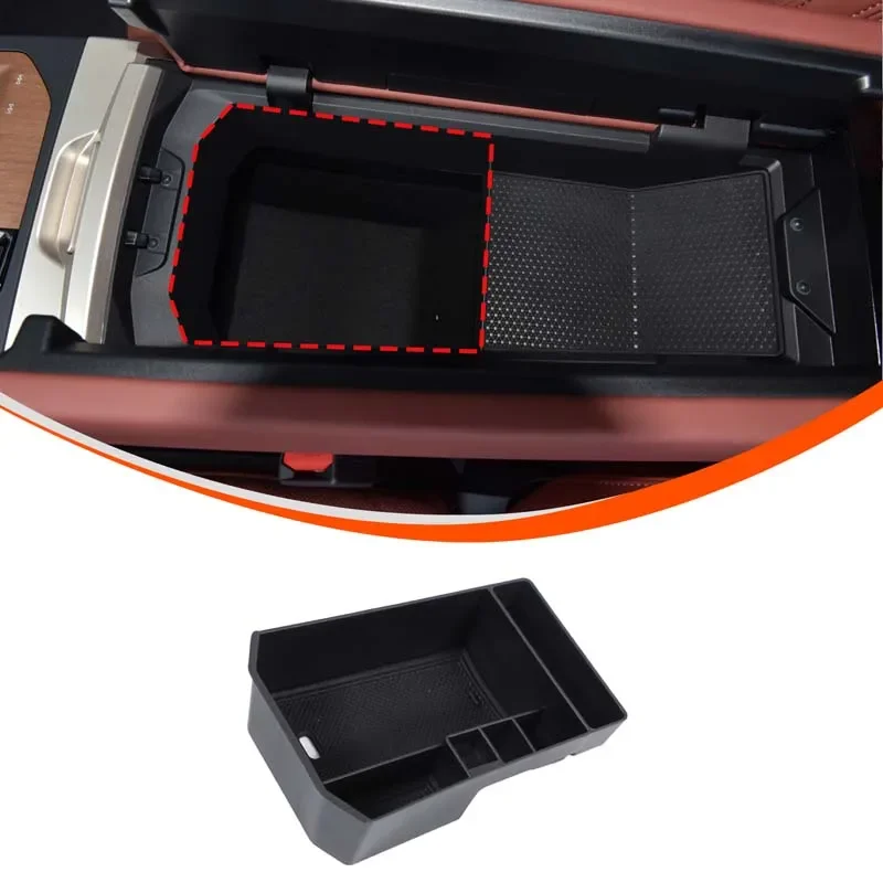 ABS Black For BMW iX I20 2022-2024 Car styling Car Center Console Armrest Storage Box Mobile Phone Tray Interior Accessories
ABS Black For BMW iX I20 2022-2024 Car styling Car Center Console Armrest Storage Box Mobile Phone Tray Interior Accessories