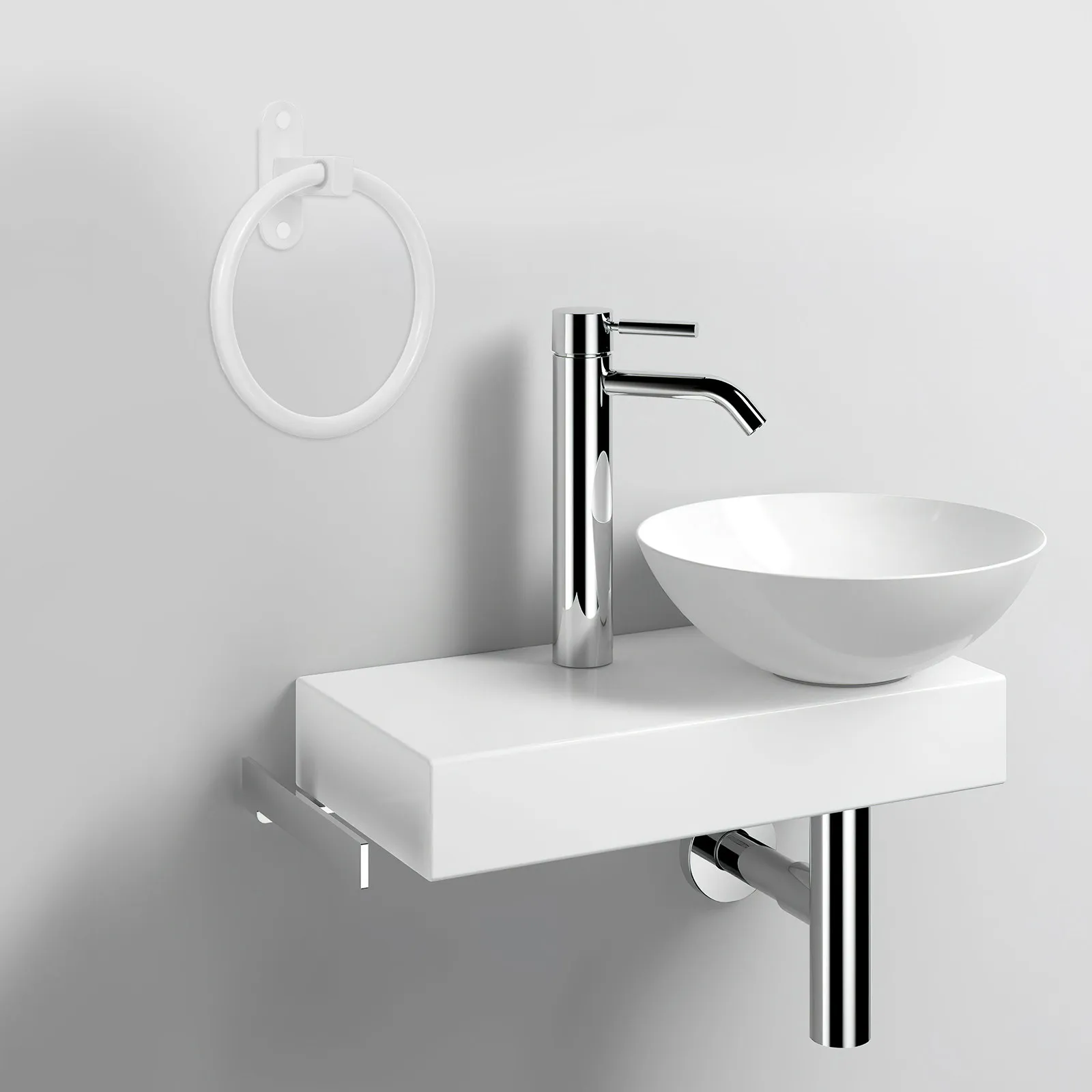 Aluminum Bathroom Towel Ring White Modern Round Wall Mounted Minimalist Hand Towel Holder Adhesive No Drilling Washcloth Hanger
Aluminum Bathroom Towel Ring White Modern Round Wall Mounted Minimalist Hand Towel Holder Adhesive No Drilling Washcloth Hanger