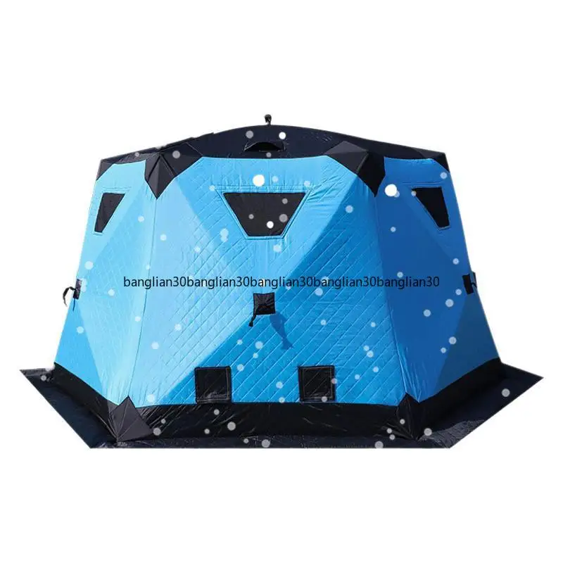 Winter fishing tent, outdoor camping with thickened cotton, warm and cold proof, no need to set up fishing tent
Winter fishing tent, outdoor camping with thickened cotton, warm and cold proof, no need to set up fishing tent