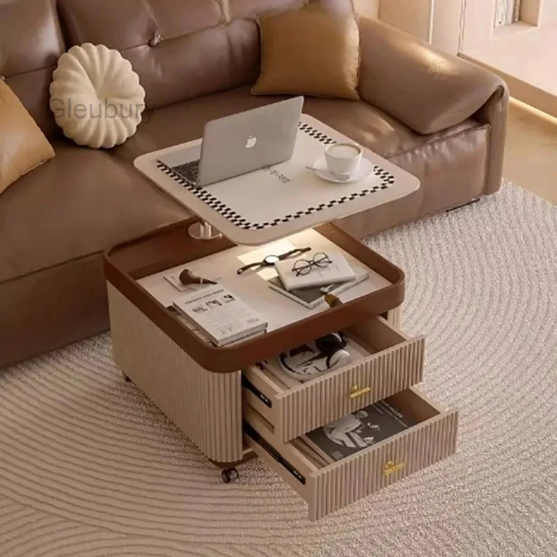 Modern Aesthetic Coffee Table Luxury Nordic Premium Storage Coffee Table Trendy Drawers Table Basse De Salon Home Furniture
Modern Aesthetic Coffee Table Luxury Nordic Premium Storage Coffee Table Trendy Drawers Table Basse De Salon Home Furniture