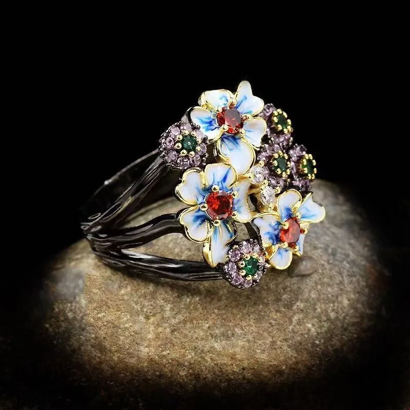 Independent Station Hot-selling New Product Oil Drop Petal Ring, Personalized and Creative Light Luxury Diamond-set Fashion Ring
Independent Station Hot-selling New Product Oil Drop Petal Ring, Personalized and Creative Light Luxury Diamond-set Fashion Ring