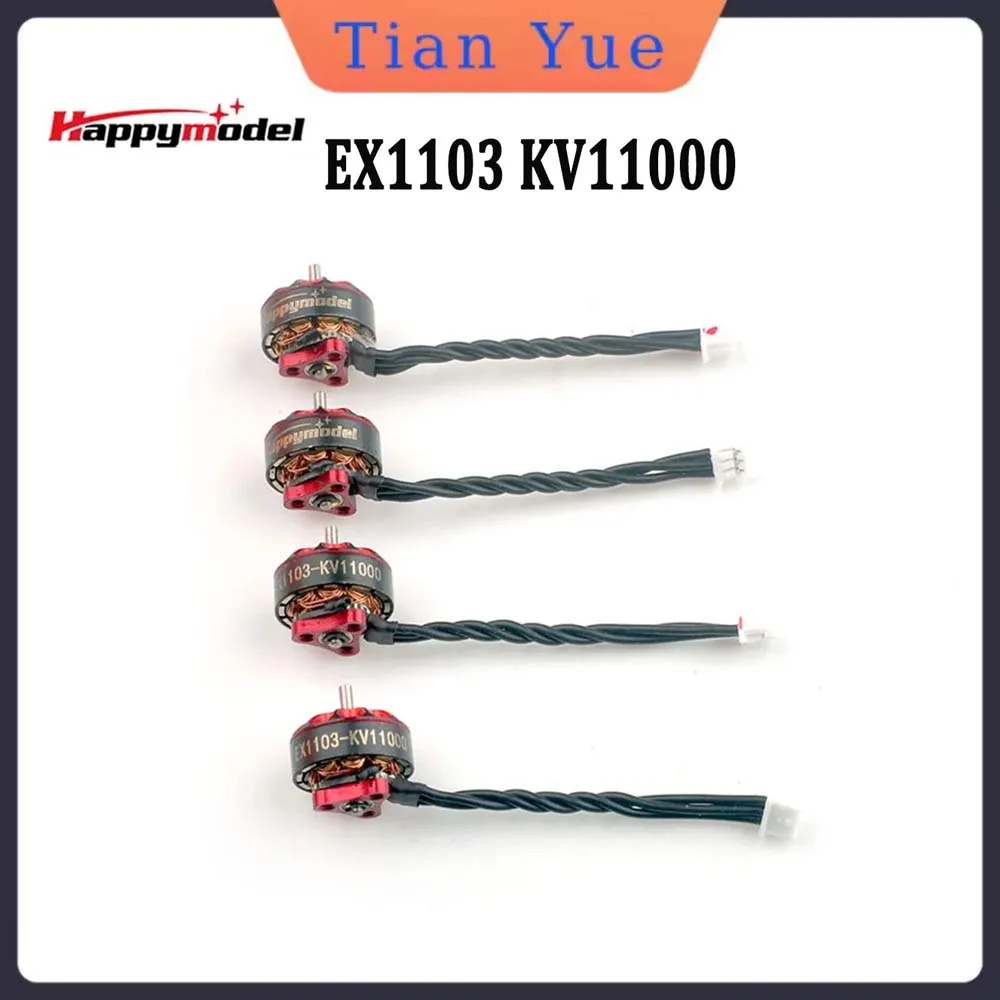HappyModel EX1103 KV11000 1-2S, замена бесщеточного двигателя для Bassline 2S Micro 90 мм FPV Drone DIY аксессуары
HappyModel EX1103 KV11000 1-2S, замена бесщеточного двигателя для Bassline 2S Micro 90 мм FPV Drone DIY аксессуары