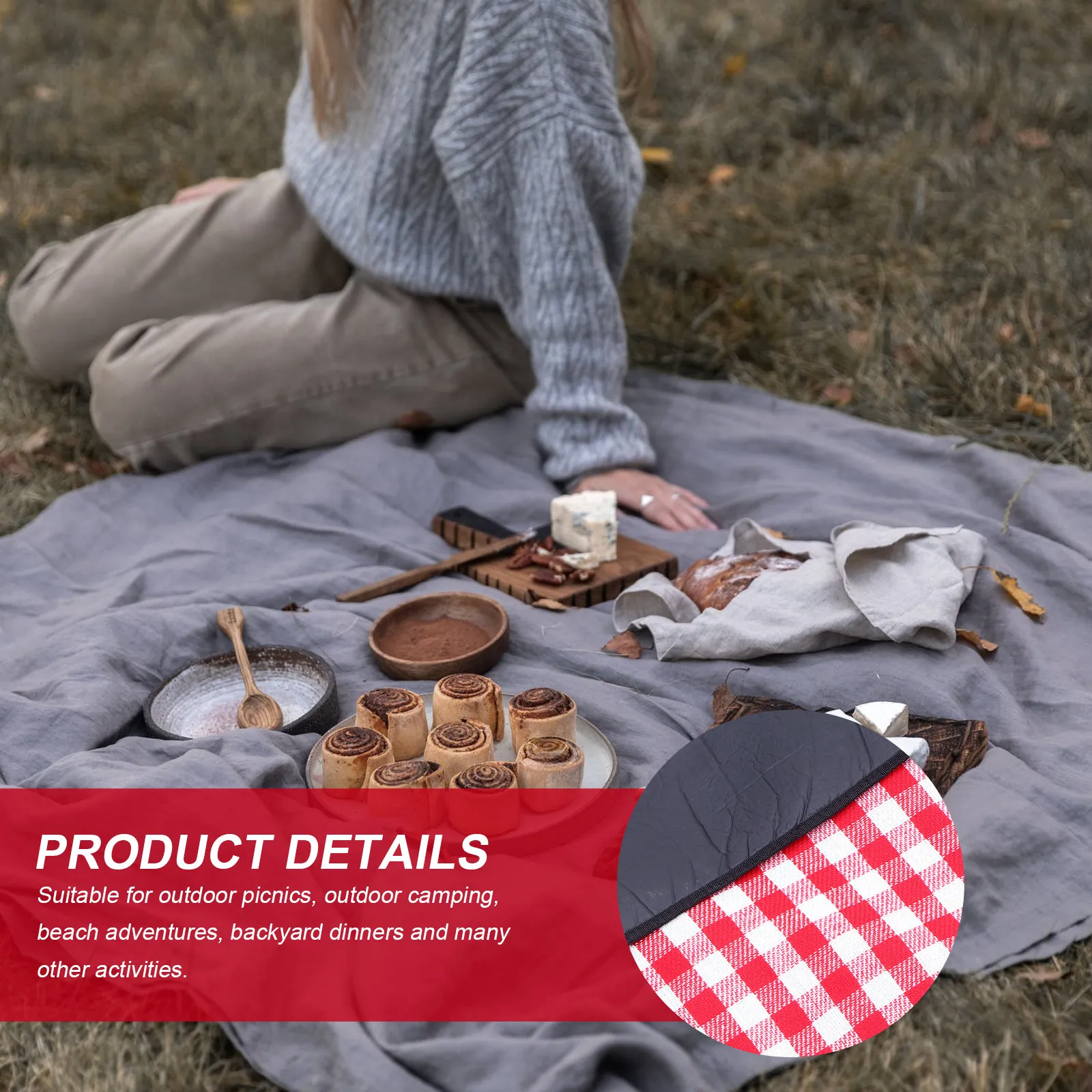 1Pcs Foldable Waterproof Picnic Mat Outdoor Thick Padded Camping Cushion Sand Resistant Ground Cover for Hiking Travel Picnic
1Pcs Foldable Waterproof Picnic Mat Outdoor Thick Padded Camping Cushion Sand Resistant Ground Cover for Hiking Travel Picnic
