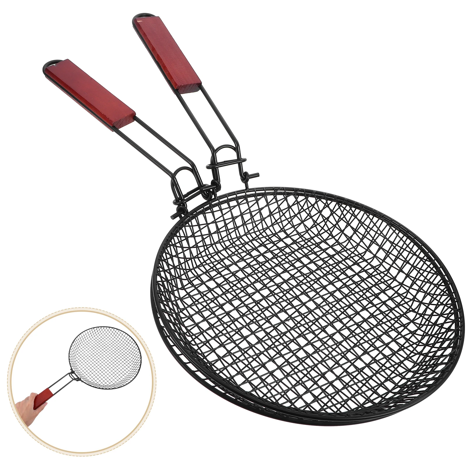2pcs Stainless Steel Folding Fry Basket Round Grill Bbq Vegetable Cooking Tool Heat Resistant Handle Outdoor Camping Grilling
2pcs Stainless Steel Folding Fry Basket Round Grill Bbq Vegetable Cooking Tool Heat Resistant Handle Outdoor Camping Grilling