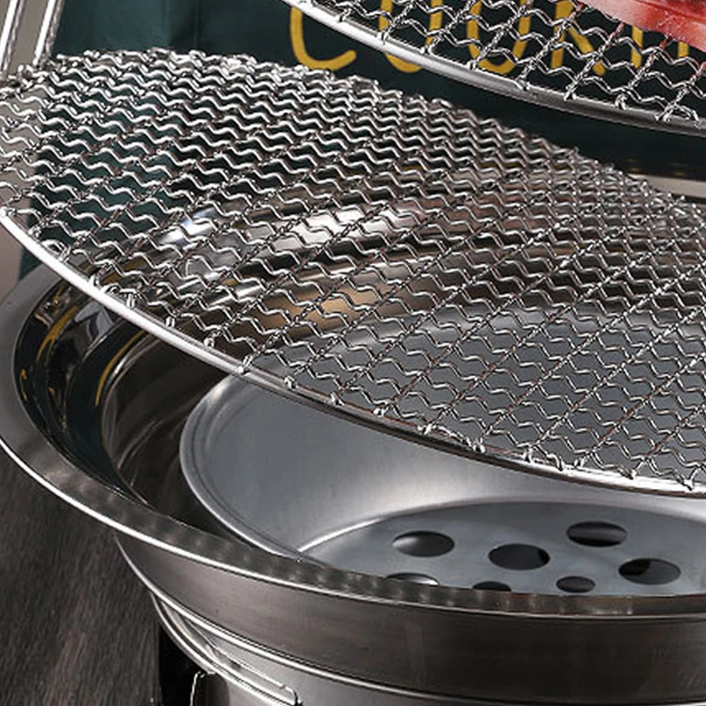 Stainless Steel BBQ Net Grill Wire Rack Round Baking Mesh for Indoor Charcoal Grill Cooking Easy Clean Durable Reusable
Stainless Steel BBQ Net Grill Wire Rack Round Baking Mesh for Indoor Charcoal Grill Cooking Easy Clean Durable Reusable