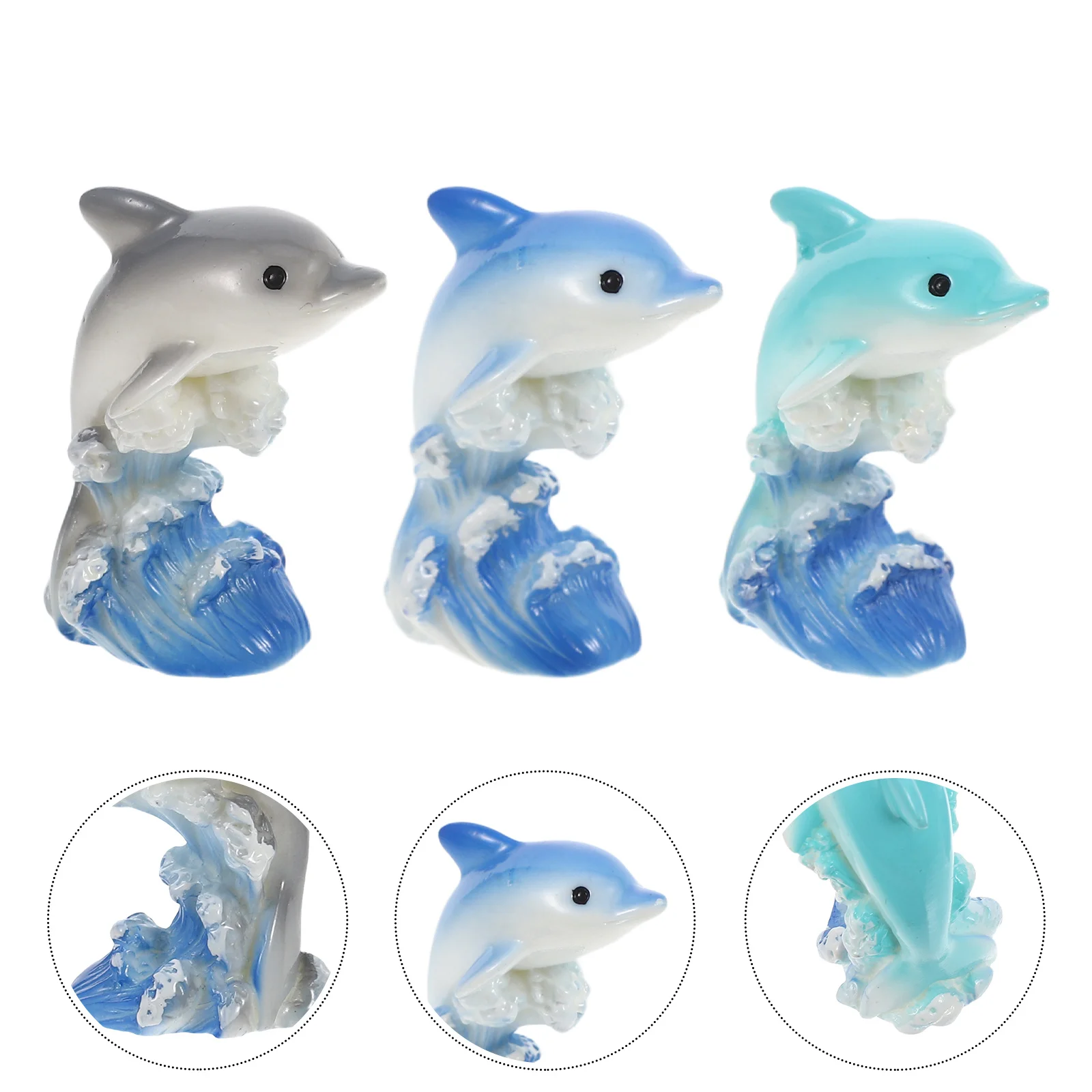 7Pcs Mini Resin Ocean Animal Dolphins Home Decor Small Marine Creatures for Fairy Garden DIY Decoration Ornament
7Pcs Mini Resin Ocean Animal Dolphins Home Decor Small Marine Creatures for Fairy Garden DIY Decoration Ornament