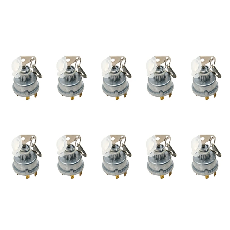 10X Universal Tractor Plant Ignition Switch With Keys Ignition Starter For 128SA Massey Ferguson 30 275 Case JCB 35670
10X Universal Tractor Plant Ignition Switch With Keys Ignition Starter For 128SA Massey Ferguson 30 275 Case JCB 35670