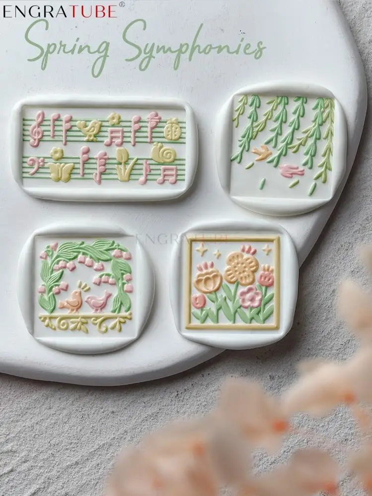 Multilayer Square Spring Flower Wax Seal Stamp Birdsong Swallow Symphony DIY Gift Wedding Greeting Card Decoration Tools
Multilayer Square Spring Flower Wax Seal Stamp Birdsong Swallow Symphony DIY Gift Wedding Greeting Card Decoration Tools
