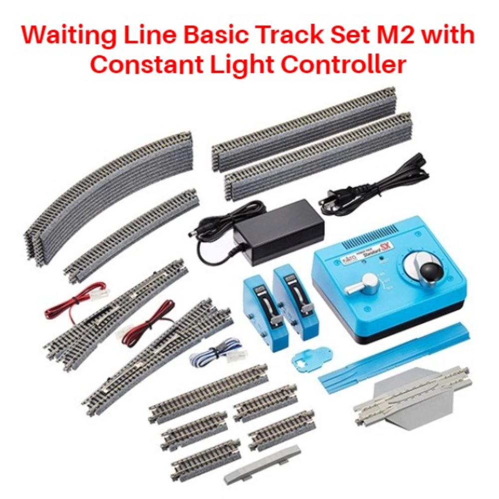 KATO N-type 1/150-160 Train Accessories 20-853 Starter Set Constant Light M2 Waiting Line Track Set Track Set Boy Toy Gift
KATO N-type 1/150-160 Train Accessories 20-853 Starter Set Constant Light M2 Waiting Line Track Set Track Set Boy Toy Gift
