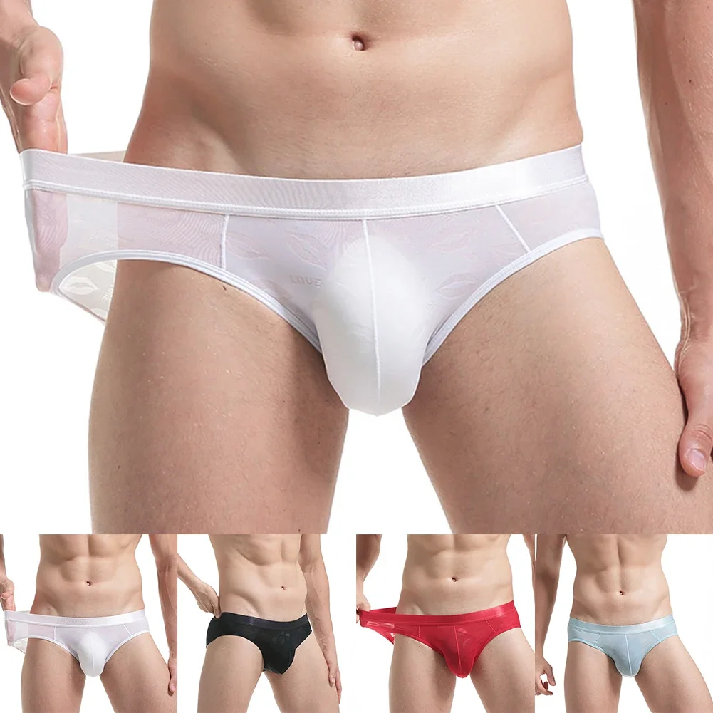 Mens Print See Through Sissy Brazilian Underwear Mesh Pouch Sexy Lingerie Ultra-Thin Breathable Soft Underpants Men's Panties
Mens Print See Through Sissy Brazilian Underwear Mesh Pouch Sexy Lingerie Ultra-Thin Breathable Soft Underpants Men's Panties