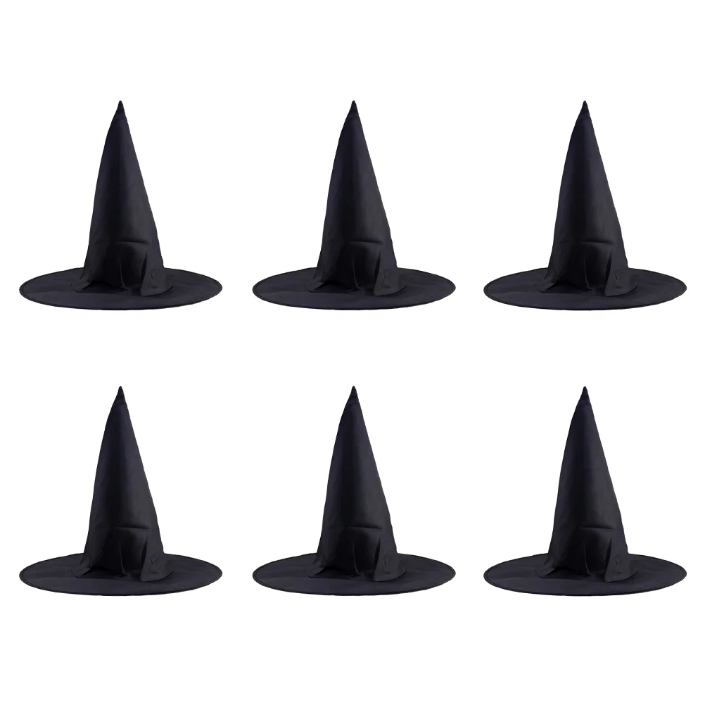 6 Pcs Halloween Steeple Witch Hat Classic Black Party Props Accessories halloween hat black cap party accessories
6 Pcs Halloween Steeple Witch Hat Classic Black Party Props Accessories halloween hat black cap party accessories