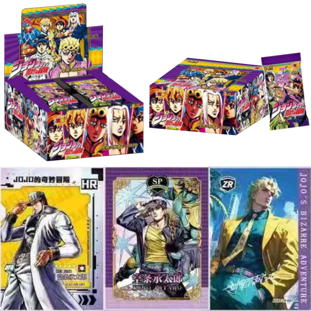 JOJO's Bizarre Adventure Cards Golden Wind Cards Diamond Flash Gold Hot Anime Collection Toys Gifts
JOJO's Bizarre Adventure Cards Golden Wind Cards Diamond Flash Gold Hot Anime Collection Toys Gifts