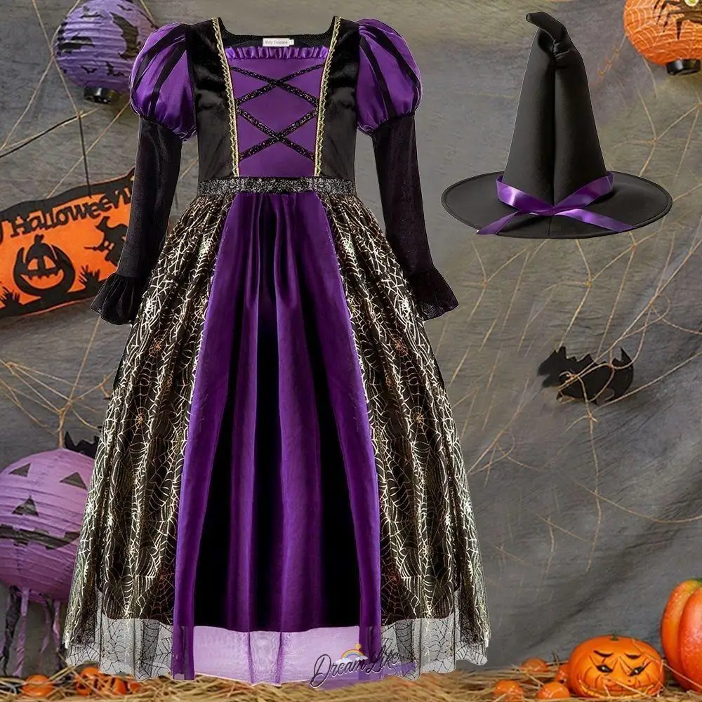 Children's Performance Outfit Princess Puffy Skirt Witch Cosplay Costume Party Celebration Performance Clothes for Girls
Children's Performance Outfit Princess Puffy Skirt Witch Cosplay Costume Party Celebration Performance Clothes for Girls