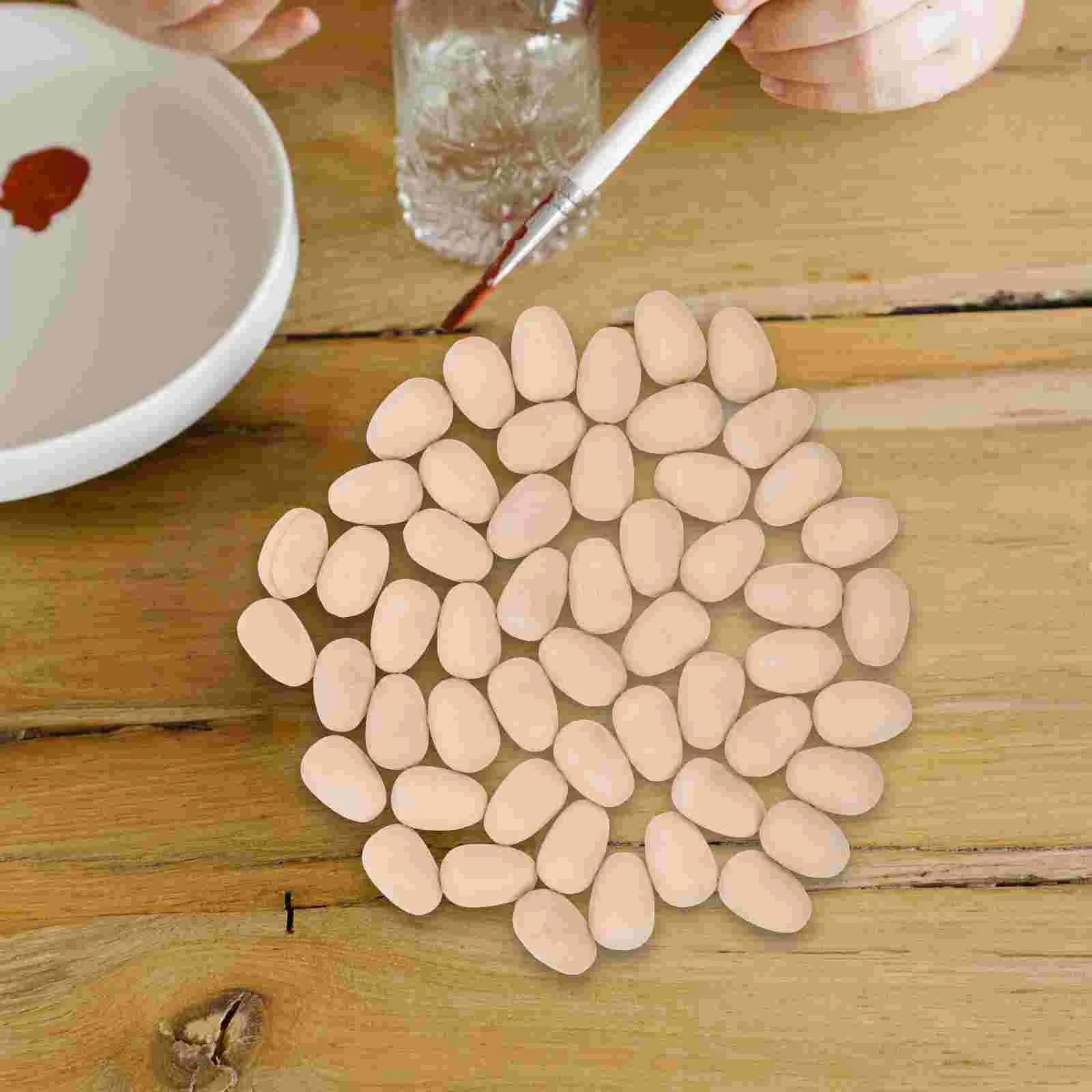 100 Pcs Wooden Imitation Eggs Party Simulation Fake for Decorating Decorative Crafts Basket Kids Desktop
100 Pcs Wooden Imitation Eggs Party Simulation Fake for Decorating Decorative Crafts Basket Kids Desktop