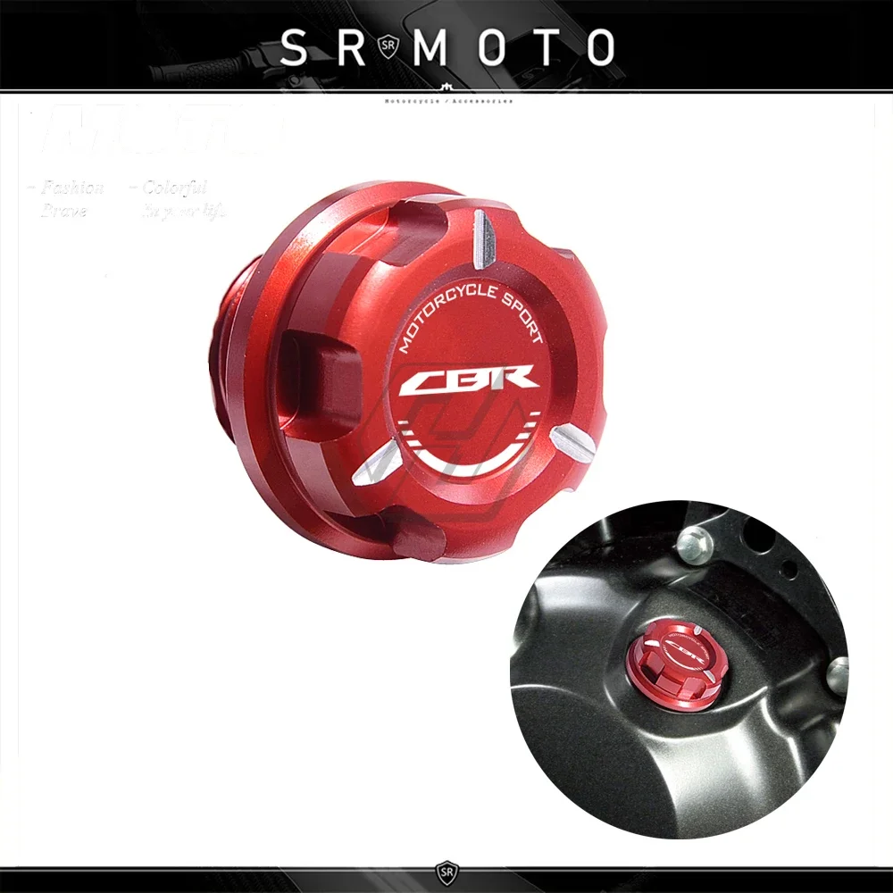 Motorcycle Engine Oil Cap Bolt Screw Filler Cover Case for Honda CBR CBR600F CBR650F CBR125R CBR300R CBR600RR CBR900RR CBR1000RR
Motorcycle Engine Oil Cap Bolt Screw Filler Cover Case for Honda CBR CBR600F CBR650F CBR125R CBR300R CBR600RR CBR900RR CBR1000RR
