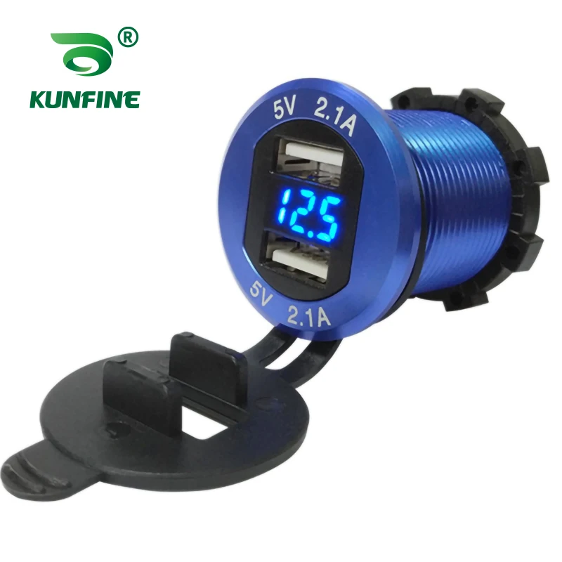 Автомобильное зарядное устройство Dual USB 4,2A 5 В с вольтметром из сплава черного/красного/синего/золотого цвета для автомобиля, автобуса, грузовика, лодки
Автомобильное зарядное устройство Dual USB 4,2A 5 В с вольтметром из сплава черного/красного/синего/золотого цвета для автомобиля, автобуса, грузовика, лодки