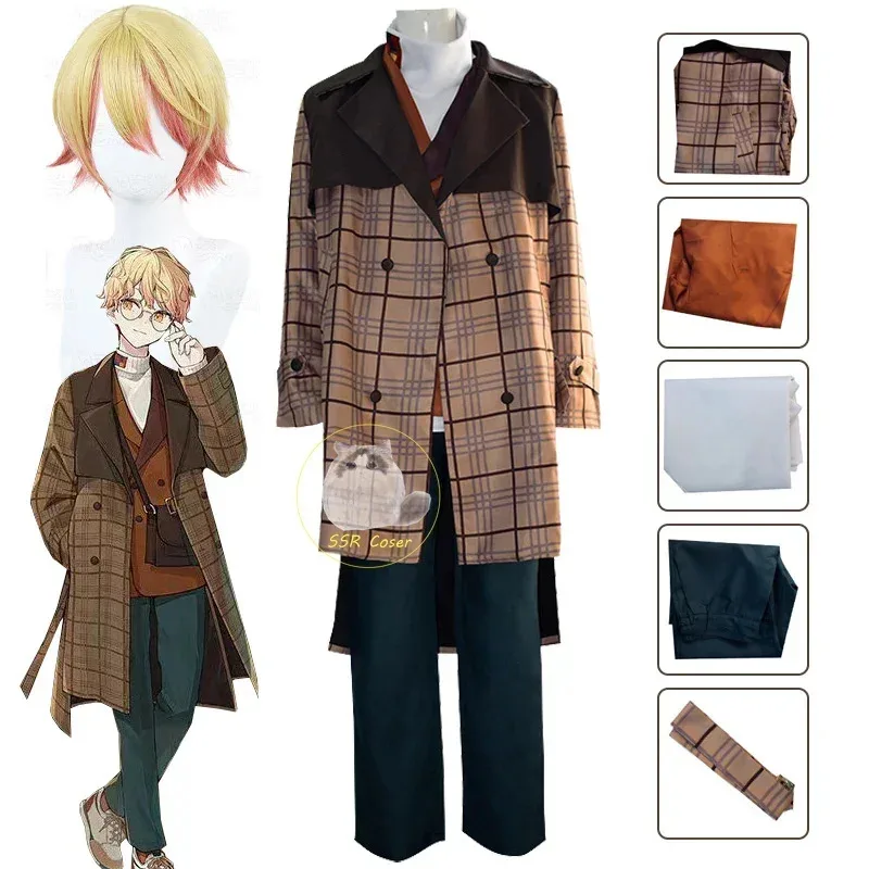 Game Tenma Tsukasa Cosplay Project Sekai Colorful Stage! Feat Vivid BAD SQUAD Cosplay Costume Uniform Wig Halloween Clothing 
Game Tenma Tsukasa Cosplay Project Sekai Colorful Stage! Feat Vivid BAD SQUAD Cosplay Costume Uniform Wig Halloween Clothing