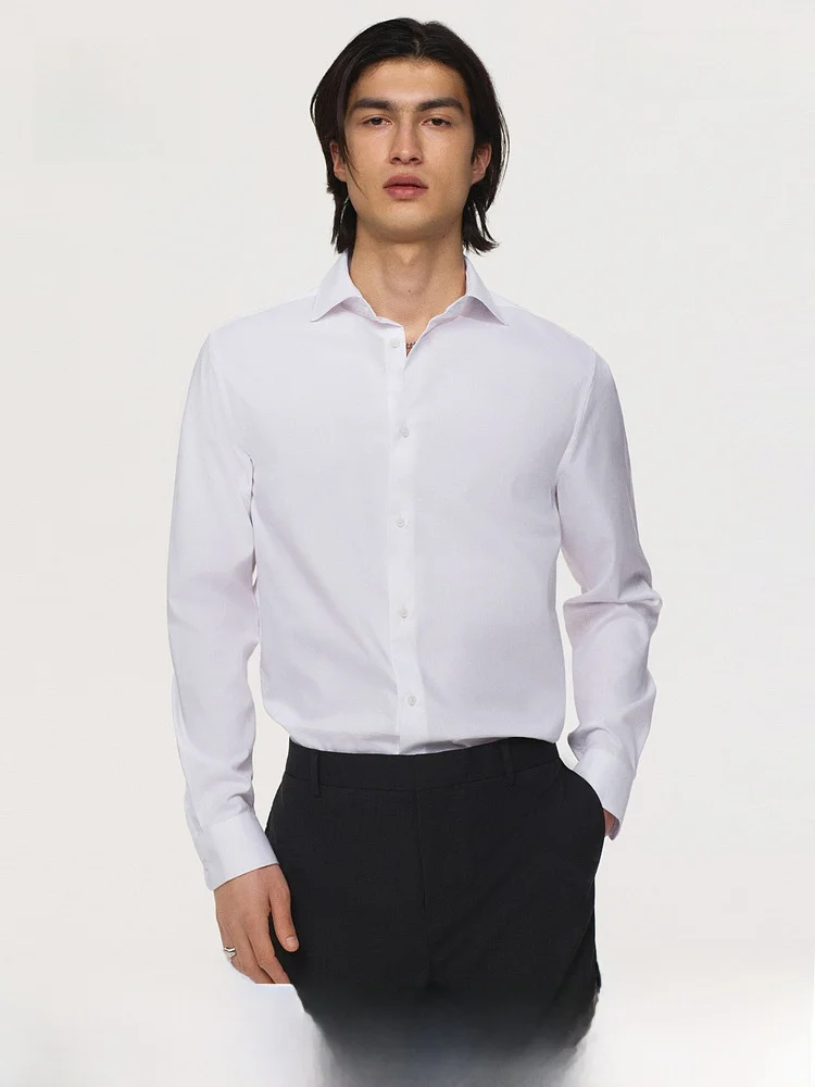 Slim Fit Cotton Shirt Men's Summer New Style H&M 1297891 Long Sleeve Button up Casual Wear Daily Occasion
Slim Fit Cotton Shirt Men's Summer New Style H&M 1297891 Long Sleeve Button up Casual Wear Daily Occasion