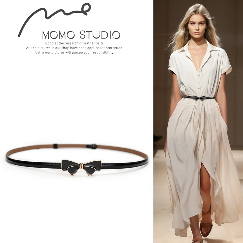 Simple Bow belt adjustable thin belt for women elegant dress metal jeans waist chain accessories women belt gold buckle girdle
Simple Bow belt adjustable thin belt for women elegant dress metal jeans waist chain accessories women belt gold buckle girdle