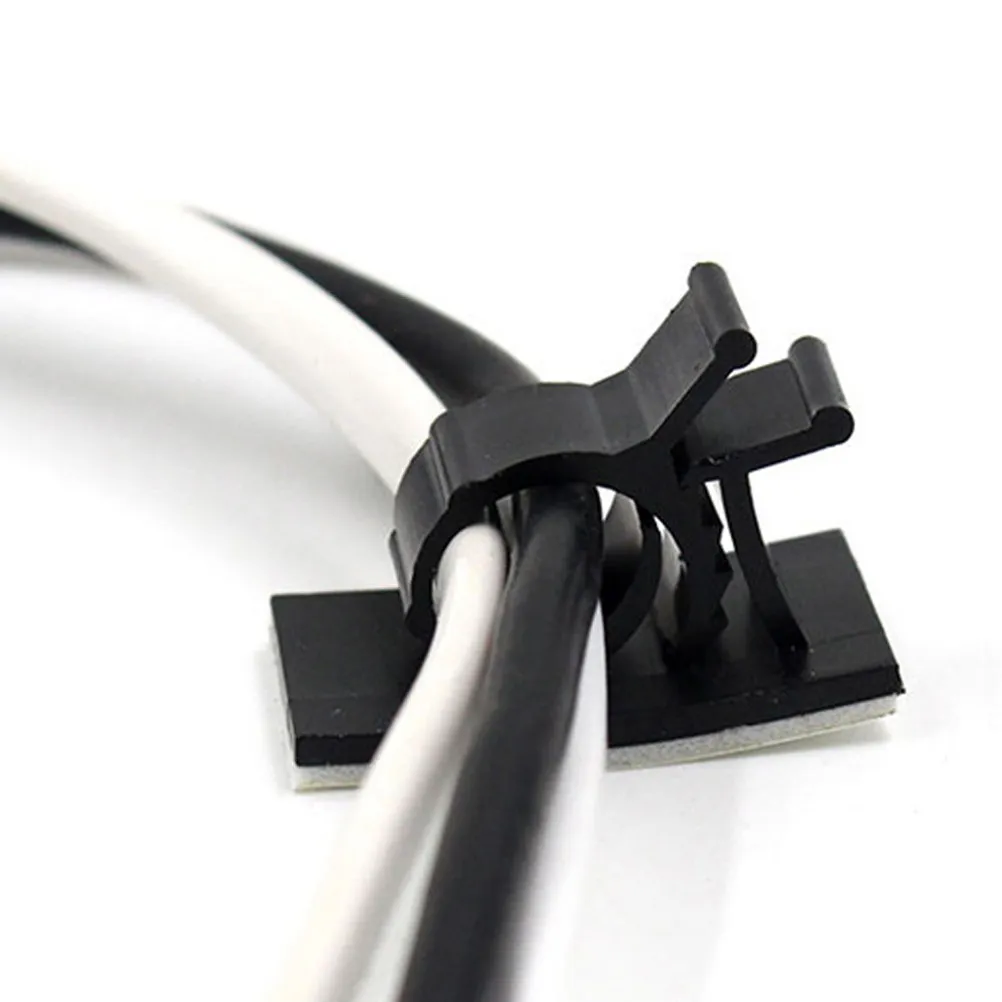 20Pcs Adjustable Pa66 Wire Holder Clips High Viscosity Sticky Cable Clamp Organizer for Home Office Factory Wire Fixture
20Pcs Adjustable Pa66 Wire Holder Clips High Viscosity Sticky Cable Clamp Organizer for Home Office Factory Wire Fixture