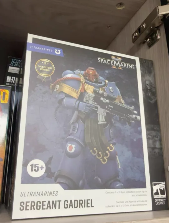 【SF】JOYTOY Warhammer 40K 1/18 Фигурка Ultramarines Sergeant Gadriel - Коллекционное издание, модель для коллекционеров, подарок, коллекционная игрушка
【SF】JOYTOY Warhammer 40K 1/18 Фигурка Ultramarines Sergeant Gadriel - Коллекционное издание, модель для коллекционеров, подарок, коллекционная игрушка