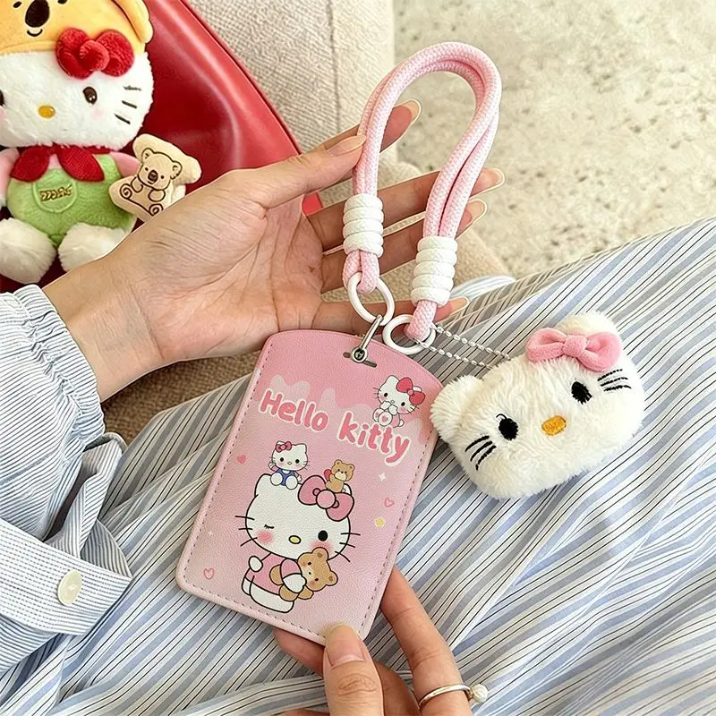 Anime Hello Kitty Card Holder Pink ID Card Holder Aesthetic School Supplies Waterproof Bus Card Holder Cartoon Kawaii 2026 New
Anime Hello Kitty Card Holder Pink ID Card Holder Aesthetic School Supplies Waterproof Bus Card Holder Cartoon Kawaii 2026 New