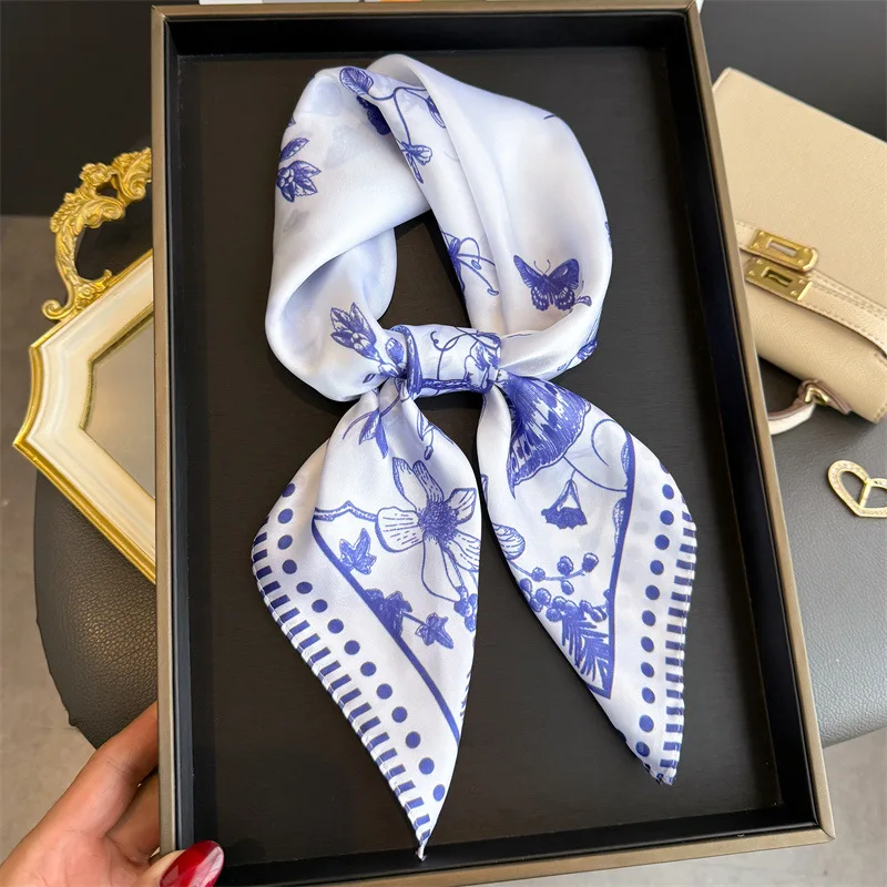 Luxury Square Scarf For Women Spring Silk Scarves Bandanas Elegant Ladies Hijab Neckerchief Fashion Soft Stain Shawl Wraps Gift
Luxury Square Scarf For Women Spring Silk Scarves Bandanas Elegant Ladies Hijab Neckerchief Fashion Soft Stain Shawl Wraps Gift