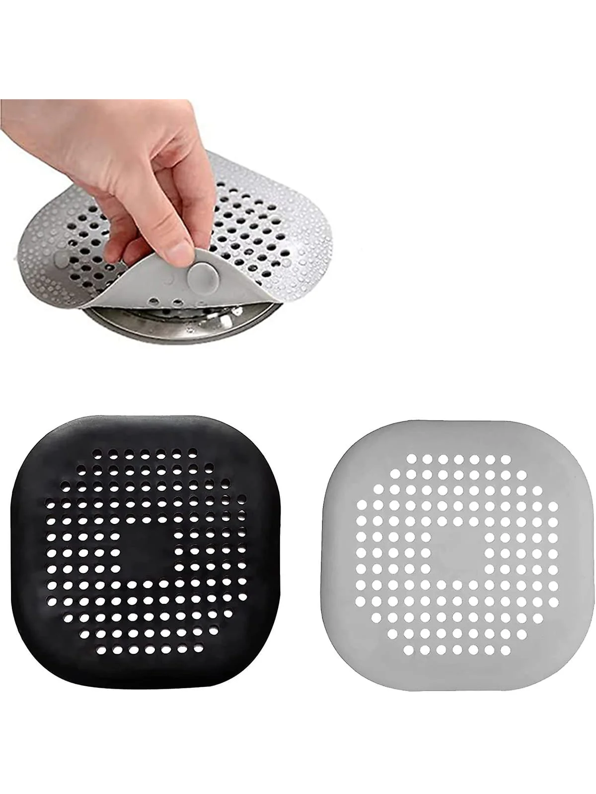 1/2/4PCS Hair Drain Catcher, Silicone Hair Stopper With Suction Cup, Tub Shower Floor Drain Plugs, Silicone Kitchen Deodorizer P
1/2/4PCS Hair Drain Catcher, Silicone Hair Stopper With Suction Cup, Tub Shower Floor Drain Plugs, Silicone Kitchen Deodorizer P