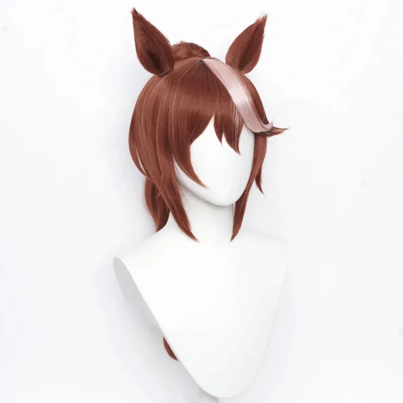 Cy2025 Anime Uma Musume Pretty Derby Tokai Teio Cosplay Wig Brown Mixed Long Ponytail with Ear Hair Party Halloween + Wig Cap
Cy2025 Anime Uma Musume Pretty Derby Tokai Teio Cosplay Wig Brown Mixed Long Ponytail with Ear Hair Party Halloween + Wig Cap