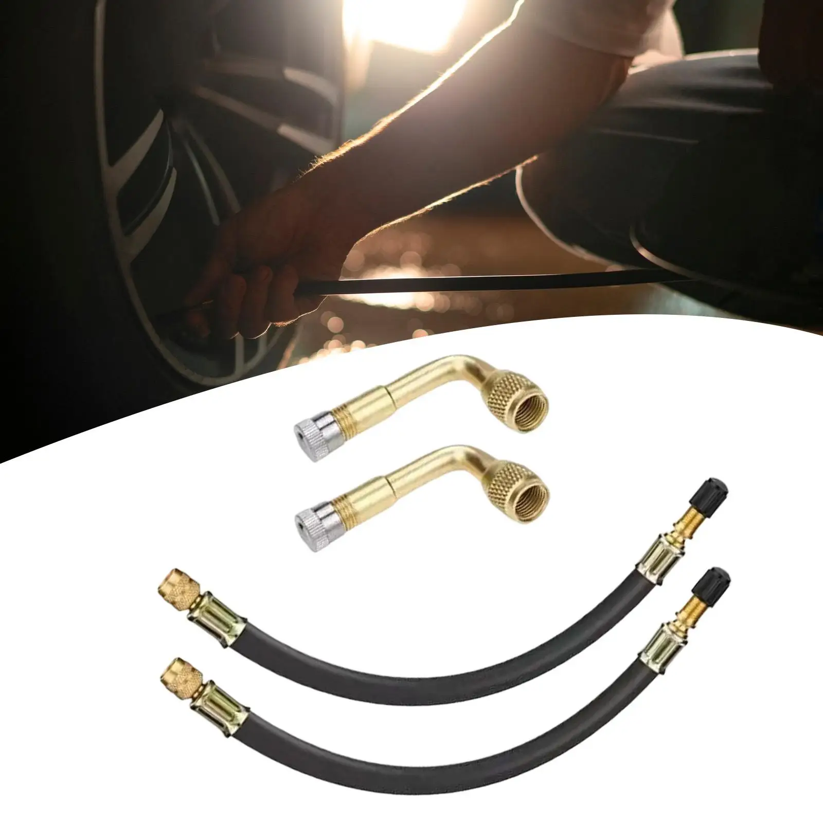 4x Tire Valve Stem Extension Component,90 Degree Extension Adapter,Replacement for Automobile,Automotive,Cars,Bike,Vehicles
4x Tire Valve Stem Extension Component,90 Degree Extension Adapter,Replacement for Automobile,Automotive,Cars,Bike,Vehicles