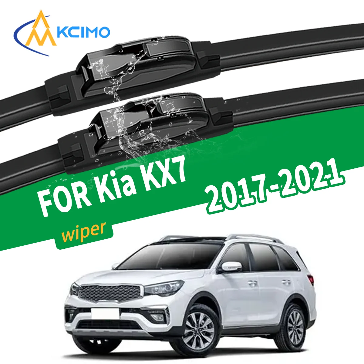 New Silent Wiper Blades for Kia KX7 2017-2021 High Quality Natural Rubber Replacement
New Silent Wiper Blades for Kia KX7 2017-2021 High Quality Natural Rubber Replacement