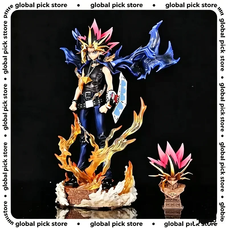 New 28cm Anime Duel Monsters Anime Figure Gk Yugi Muto Doll 2 Heads Pvc Statue Model Collectible Decoration Toys Christmas Gift
New 28cm Anime Duel Monsters Anime Figure Gk Yugi Muto Doll 2 Heads Pvc Statue Model Collectible Decoration Toys Christmas Gift