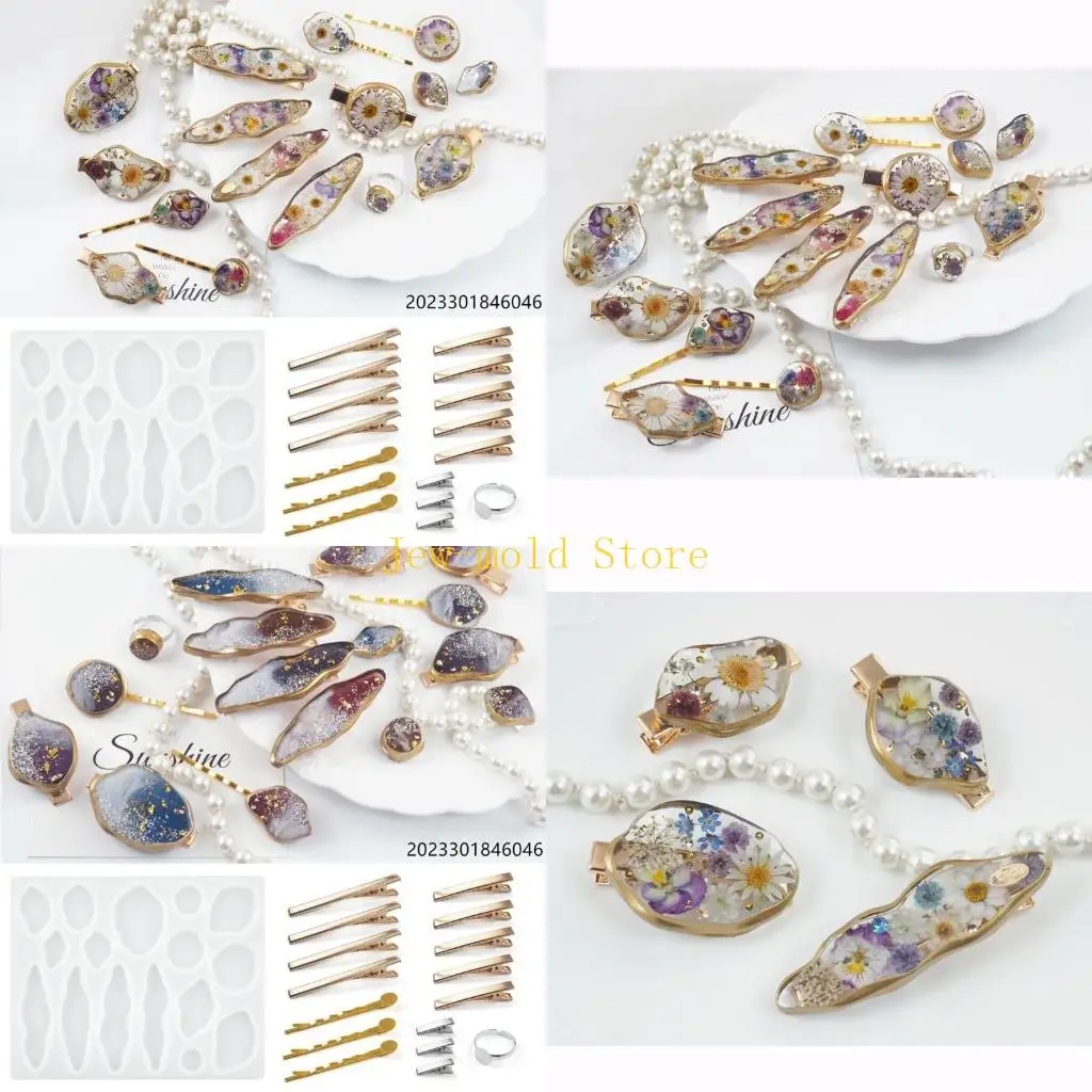 C71B Resin Molds DIY Hair Pin Casting Mold Set Barrettes Silicone Molds Jewelry Epoxy Resin Acrylic Hair Clip Mold
C71B Resin Molds DIY Hair Pin Casting Mold Set Barrettes Silicone Molds Jewelry Epoxy Resin Acrylic Hair Clip Mold