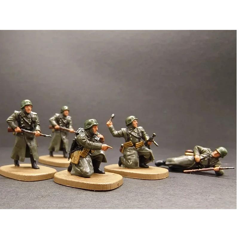 Новый масштаб 1/72, 5 шт., фигурки немецких солдат, пехотная модель, сделай сам, сцены, коллекция аксессуаров, украшения, дисплей, подарки для фанатов
Новый масштаб 1/72, 5 шт., фигурки немецких солдат, пехотная модель, сделай сам, сцены, коллекция аксессуаров, украшения, дисплей, подарки для фанатов